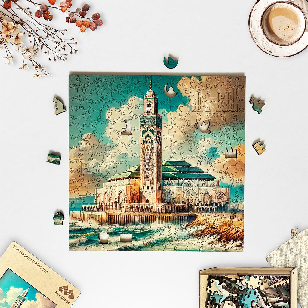 The Hassan II Mosque Puzzle