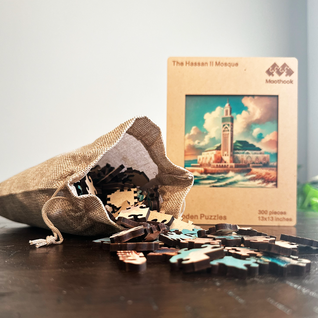 The Hassan II Mosque Puzzle