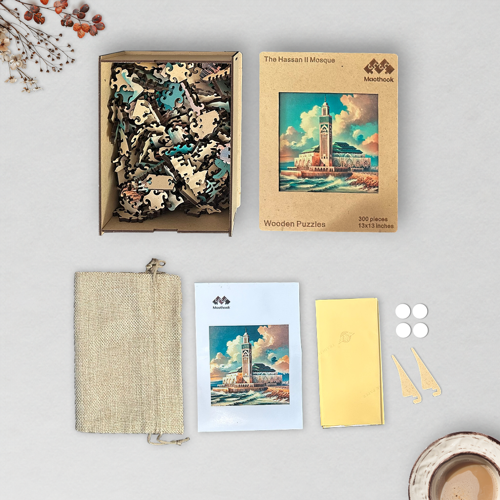 The Hassan II Mosque Puzzle