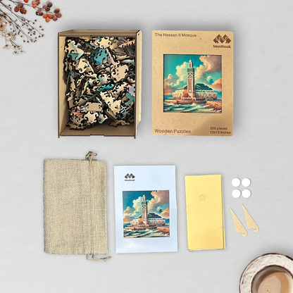 The Hassan II Mosque Puzzle