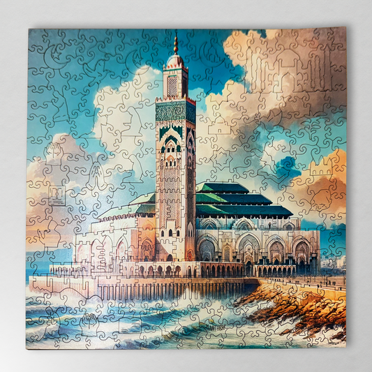 The Hassan II Mosque Puzzle